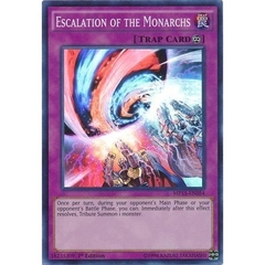 [ Bài Yugioh Chính Hãng ] Escalation of the Monarchs - MP15-EN054 - Super Rare 1st Edition