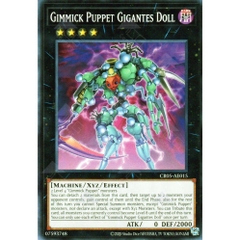[ Bài Yugioh Chính Hãng ] CR05-AE015 Gimmick Puppet Gigantes Doll - Common