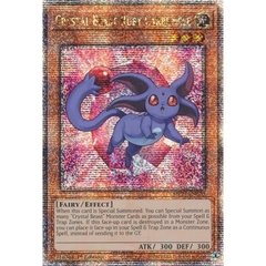 [ Bài Yugioh Chính Hãng ] Crystal Beast Ruby Carbuncle - MP24-EN020 - Quarter Century Rare 1st Edition