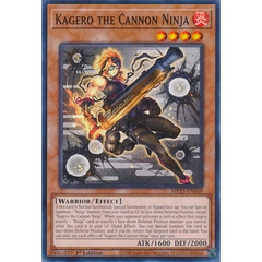 [ Bài Yugioh Chính Hãng ] Kagero the Cannon Ninja - MP23-EN169 - Common 1st Edition