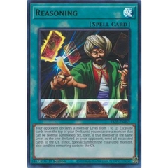[ Bài Yugioh Chính Hãng ] Reasoning - RA01-EN052 - Ultra Rare