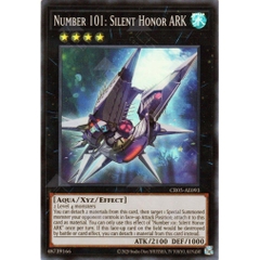 [ Bài Yugioh Chính Hãng ] CR05-AE093 Number 101: Silent Honor ARK - Super Rare