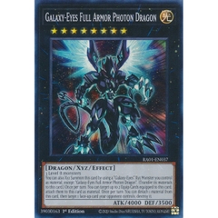 [ Bài Yugioh Chính Hãng ] Galaxy-Eyes Full Armor Photon Dragon - RA01-EN037 - Super Rare