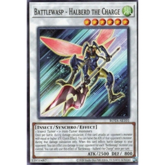 [ Bài Yugioh Chính Hãng ] ROTA-AE101 Battlewasp - Halberd the Charge - Common