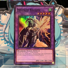 [ Bài Yugioh Chính Hãng ] SLF1-AE023 Invoked Raidjin - Super Rare