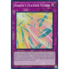 [ Bài Yugioh Chính Hãng ] Harpie's Feather Storm - RA01-EN073 - Super Rare