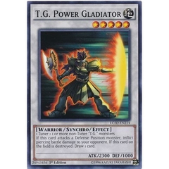 [ Bài Yugioh Chính Hãng ] T.G. Power Gladiator - LC5D-EN214 - Common 1st Edition