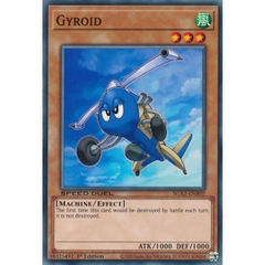 [ Bài Yugioh Chính Hãng ] Gyroid - SGX2-ENB02 - Common 1st Edition