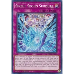 [ Bài Yugioh Chính Hãng ] Sinful Spoils Subdual - LEDE-EN074 - Common 1st Edition
