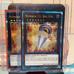 [ Bài Yugioh Chính Hãng ] CR05-AE195 Number 11: Big Eye - Quarter Century Secret Rare