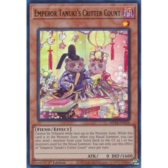[ Bài Yugioh Chính Hãng ] Emperor Tanuki's Critter Count - MP24-EN156 - Ultra Rare 1st Edition