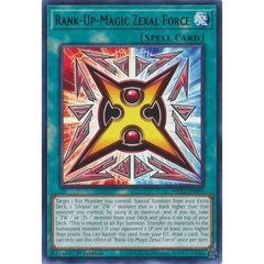 [ Bài Yugioh Chính Hãng ] Rank-Up-Magic Zexal Force - MP22-EN090 - Rare 1st Edition
