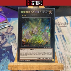 [ Bài Yugioh Chính Hãng ]Herald of Pure Light - BLMR-EN078 - Secret Rare 1st Edition