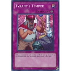 [ Bài Yugioh Chính Hãng ] Tyrant's Temper - STBL-EN079 - Super Rare 1st Edition