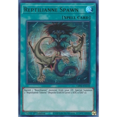 [ Bài Yugioh Chính Hãng ] Reptilianne Spawn - GFP2-EN155 - Ultra Rare 1st Edition