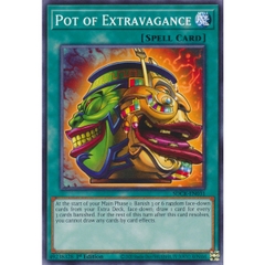 [ Bài Yugioh Chính Hãng ] Pot of Extravagance - SDCK-EN031 - Common 1st Edition