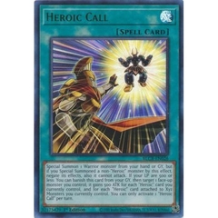 [ Bài Yugioh Chính Hãng ] Heroic Call - BLCR-EN026 - Ultra Rare 1st Edition