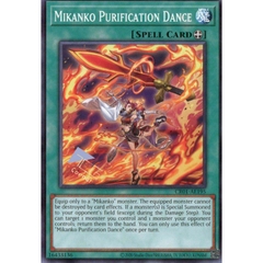 [ Bài Yugioh Chính Hãng ] CR01-AE195 Mikanko Purification Dance (N)