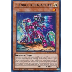 [ Bài Yugioh Chính Hãng ] S-Force Retroactive - MP23-EN013 - Rare 1st Edition