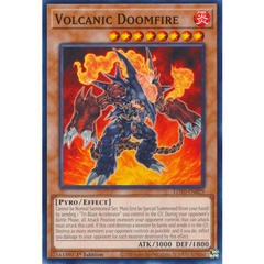 [ Bài Yugioh Chính Hãng ] Volcanic Doomfire - LD10-EN029 - Common 1st Edition