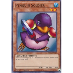 [ Bài Yugioh Chính Hãng ] Penguin Soldier - STAX-EN023 - Common