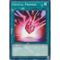 [ Bài Yugioh Chính Hãng ] Crystal Promise - SDCB-EN023 - Common 1st Edition