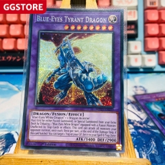 [ Bài Yugioh Chính Hãng ] Blue-Eyes Tyrant Dragon - MP23-EN019 - Prismatic Secret Rare 1st Edition
