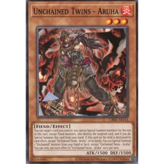 [ Bài Yugioh Chính Hãng ] CR01-AE111 Unchained Twins - Aruha (N)