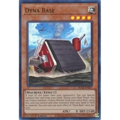 [ Bài Yugioh Chính Hãng ] Dyna Base - BLCR-EN017 - Ultra Rare 1st Edition