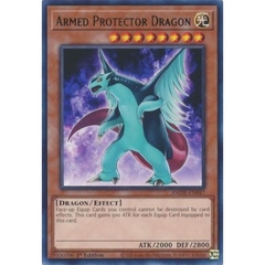 [ Bài Yugioh Chính Hãng ] Armed Protector Dragon - AMDE-EN047 - Rare 1st Edition