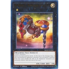 [ Bài Yugioh Chính Hãng ] Number 2: Numeron Gate Dve - MGED-EN084 - Rare 1st Edition