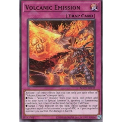 [ Bài Yugioh Chính Hãng ] Volcanic Emission - AGOV-AE119 - Rare