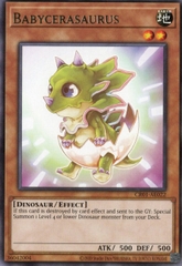 [ Bài Yugioh Chính Hãng ] CR01-AE022 Babycerasaurus