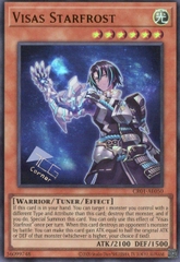 [ Bài Yugioh Chính Hãng ] CR01-AE050 Visas Starfrost (UR)