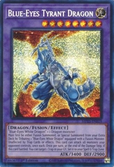 [ Bài Yugioh Chính Hãng ] Blue-Eyes Tyrant Dragon - MP23-EN019 - Prismatic Secret Rare 1st Edition