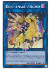 [ Bài Yugioh Chính Hãng ] Knightmare Unicorn (alternate art) - RA01-EN043 - Super Rare