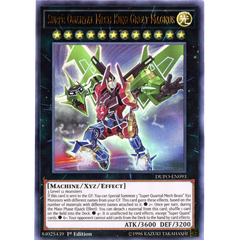 [ Bài Yugioh Chính Hãng ] Super Quantal Mech King Great Magnus - DUPO-EN093 - Ultra Rare 1st Edition
