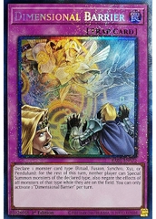 [ Bài Yugioh Chính Hãng ] Dimensional Barrier - RA01-EN072 - Prismatic Collector's Rare