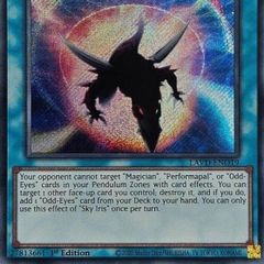 [ Bài Yugioh Chính Hãng ] Sky Iris - LAVD-ENO19 - Secret Rare