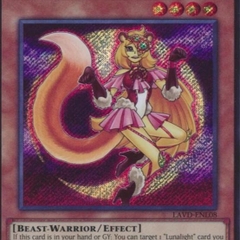 [ Bài Yugioh Chính Hãng ] Lunalight Yellow Marten - LAVD-ENL08 - Secret Rare