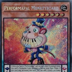 [ Bài Yugioh Chính Hãng ] Performapal Monkeyboard - LAVD-ENO04 - Secret Rare