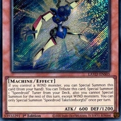 [ Bài Yugioh Chính Hãng ] Speedroid Taketomborg - LAVD-ENS05 - Secret Rare