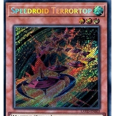 [ Bài Yugioh Chính Hãng ] Speedroid Terrortop - LAVD-ENS03 - Secret Rare