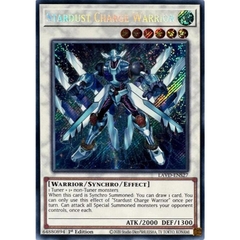 [ Bài Yugioh Chính Hãng ] Stardust Charge Warrior - LAVD-ENS27 - Secret Rare