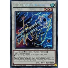 [ Bài Yugioh Chính Hãng ] Hi-Speedroid Cork Shooter - LAVD-ENS31 - Secret Rare