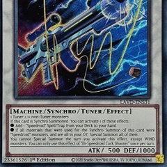 [ Bài Yugioh Chính Hãng ] Hi-Speedroid Cork Shooter - LAVD-ENS31 - Secret Rare