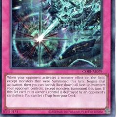 [ Bài Yugioh Chính Hãng ] CORI-AE079 Annihilate Retroglight (SER)