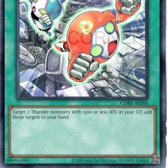 [ Bài Yugioh Chính Hãng ] CORI-AES06 Recycling Batteries (UR)