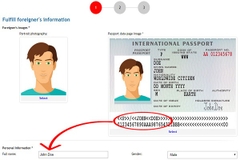 FOR OUTSIDE VIETNAM FOREIGNERS PERSONALLY APPLYING FOR E-VISA