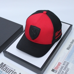 Nón Lưỡi Trai Logo Ferrari Trắng- M51